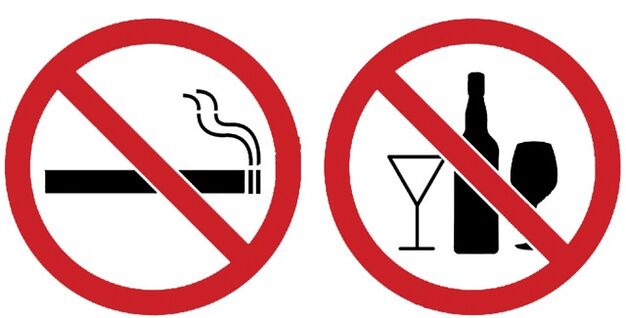 dejar de consumir alcohol y fumar antes del levantamiento de senos